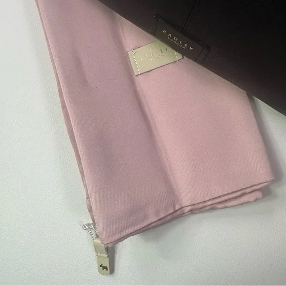 NEW RADLEY LONDON SOUTHWARK LANE BLACK LEATHER ZIP AROUND TOTE - Picture 8 of 14